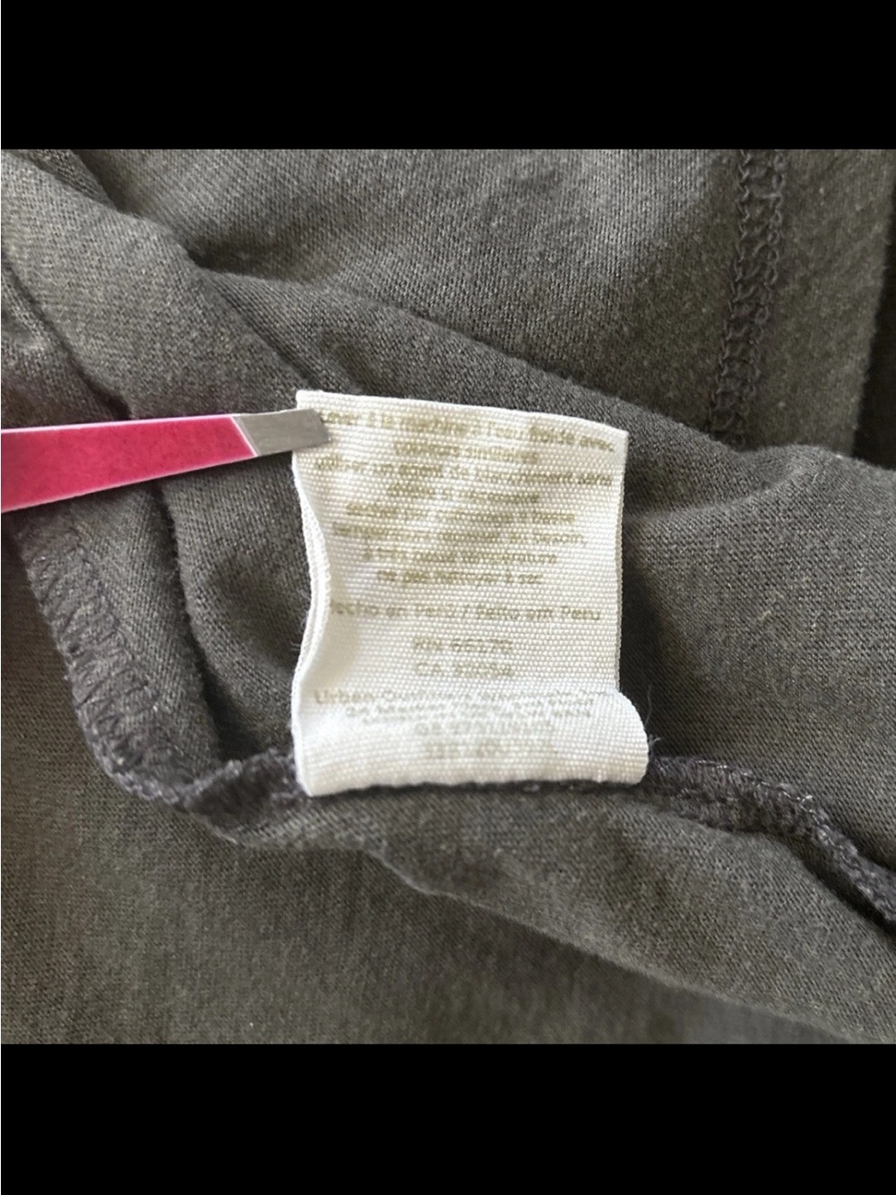 We the Free Women’s Braided-Trim Tank Top - Olive Green Medium *see measurements - Picture 7 of 7